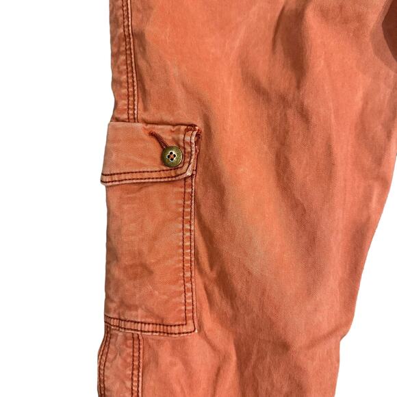 Anthropologie Daughters of the Liberation Lyon Coral Modern Cargo Pants - Sz 29 - Picture 4 of 9